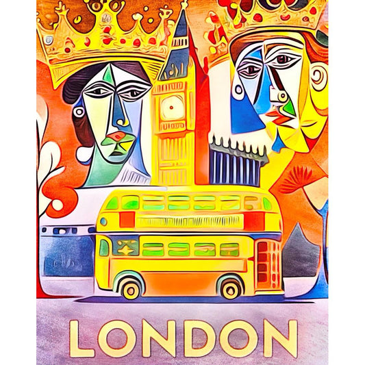 Schilder Op Nummers - London, Globetrotter by Zamart