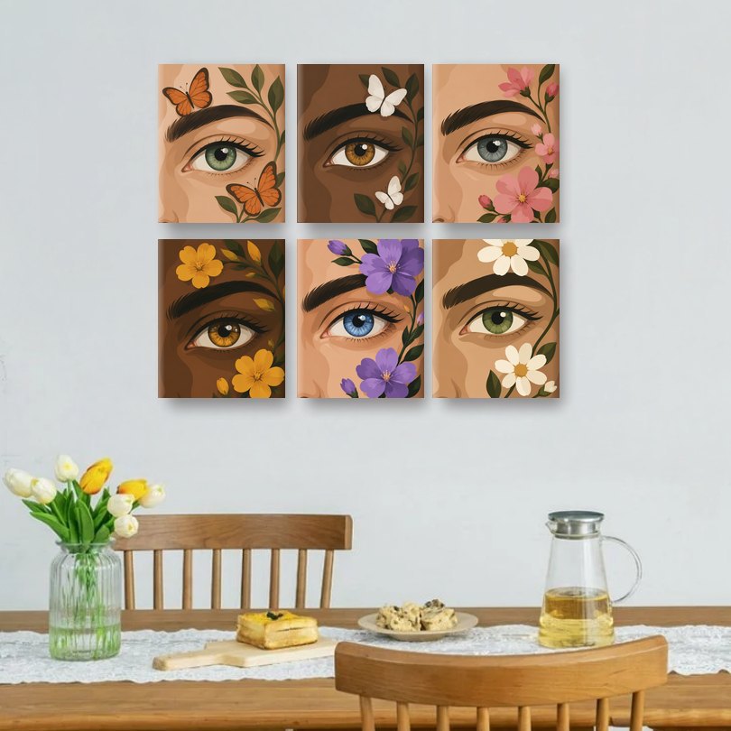 6 Mini Paintings | Windows to the Soul Set