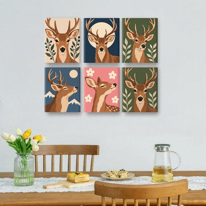 6 Mini Paintings | Boshert Set