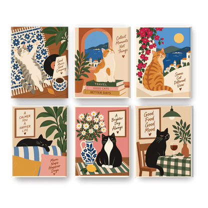 6 Mini Paintings | Good Music Good Company Set