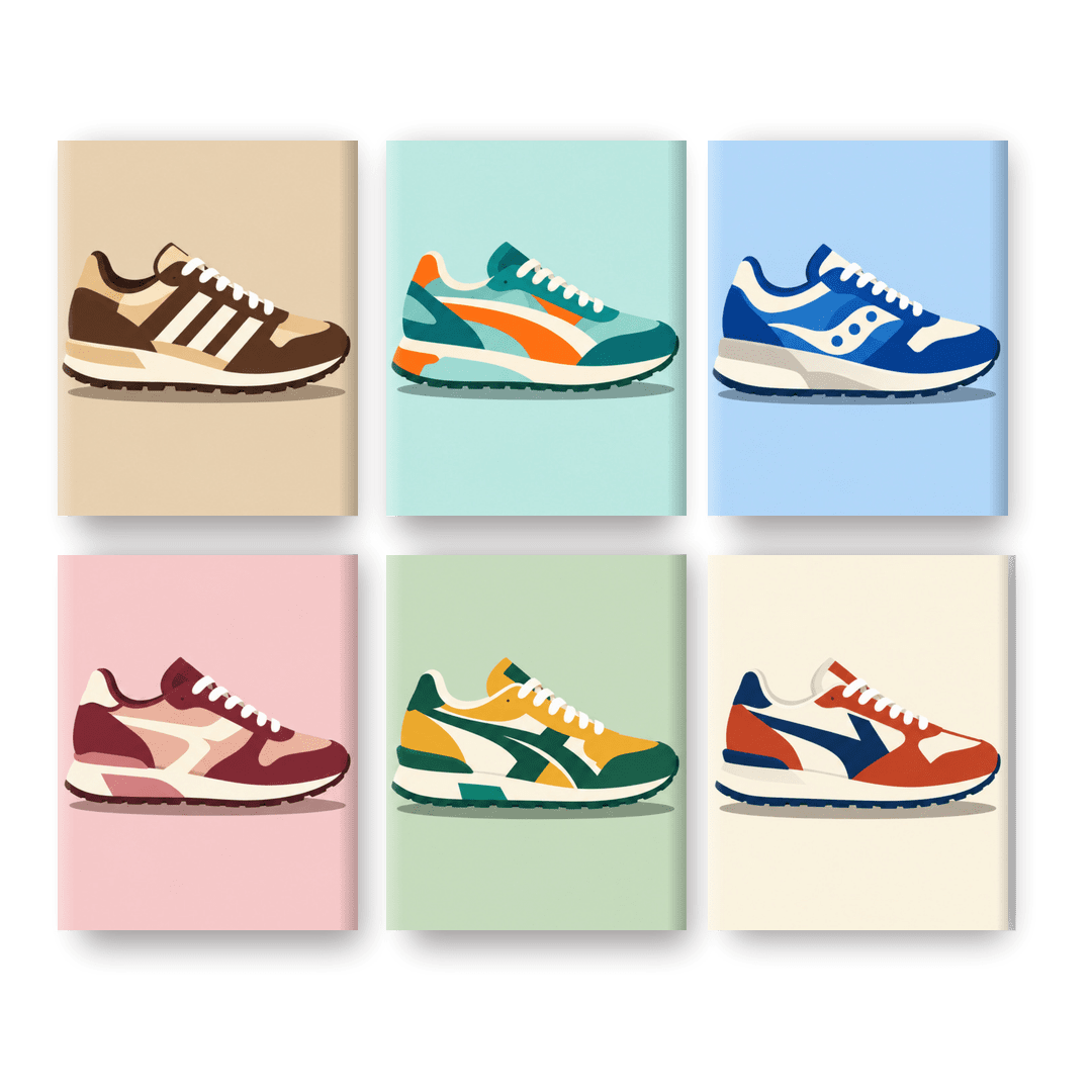 6 Mini Paintings | Klassieke Stappen Set