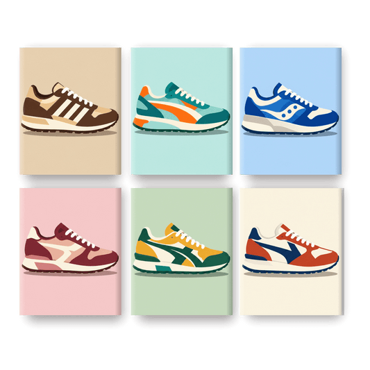 6 Mini Paintings | Klassieke Stappen Set