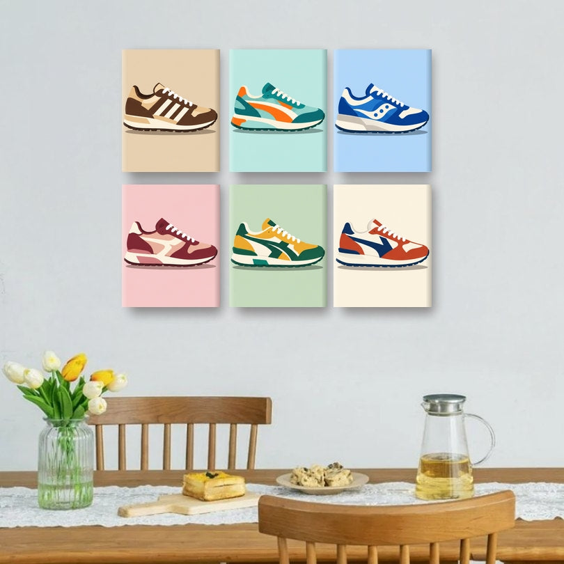 6 Mini Paintings | Klassieke Stappen Set