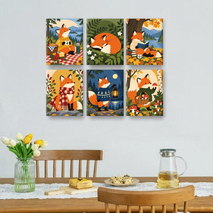 6 Mini Paintings | Vos Verhalen Set