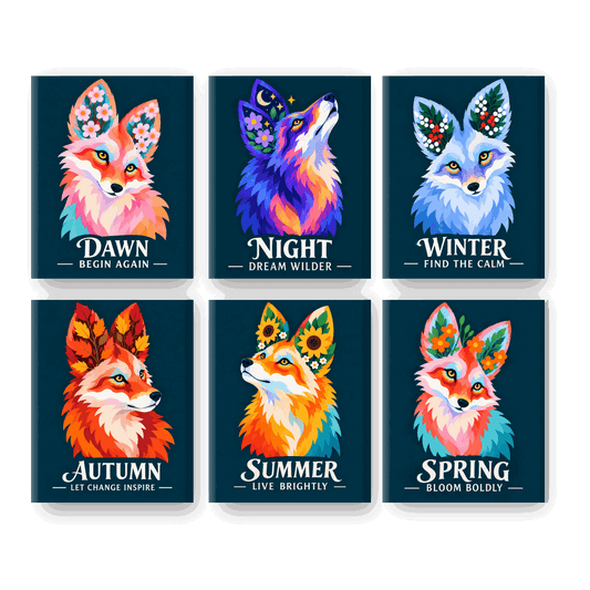 6 Mini Paintings | Seizoenen vol Wonder Set