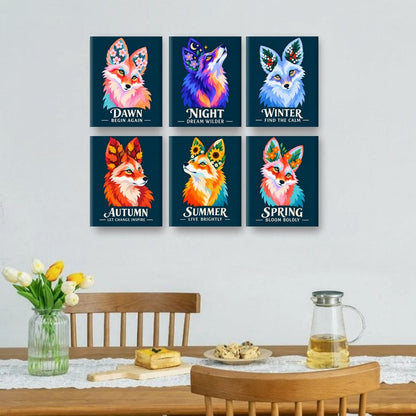 6 Mini Paintings | Seizoenen vol Wonder Set