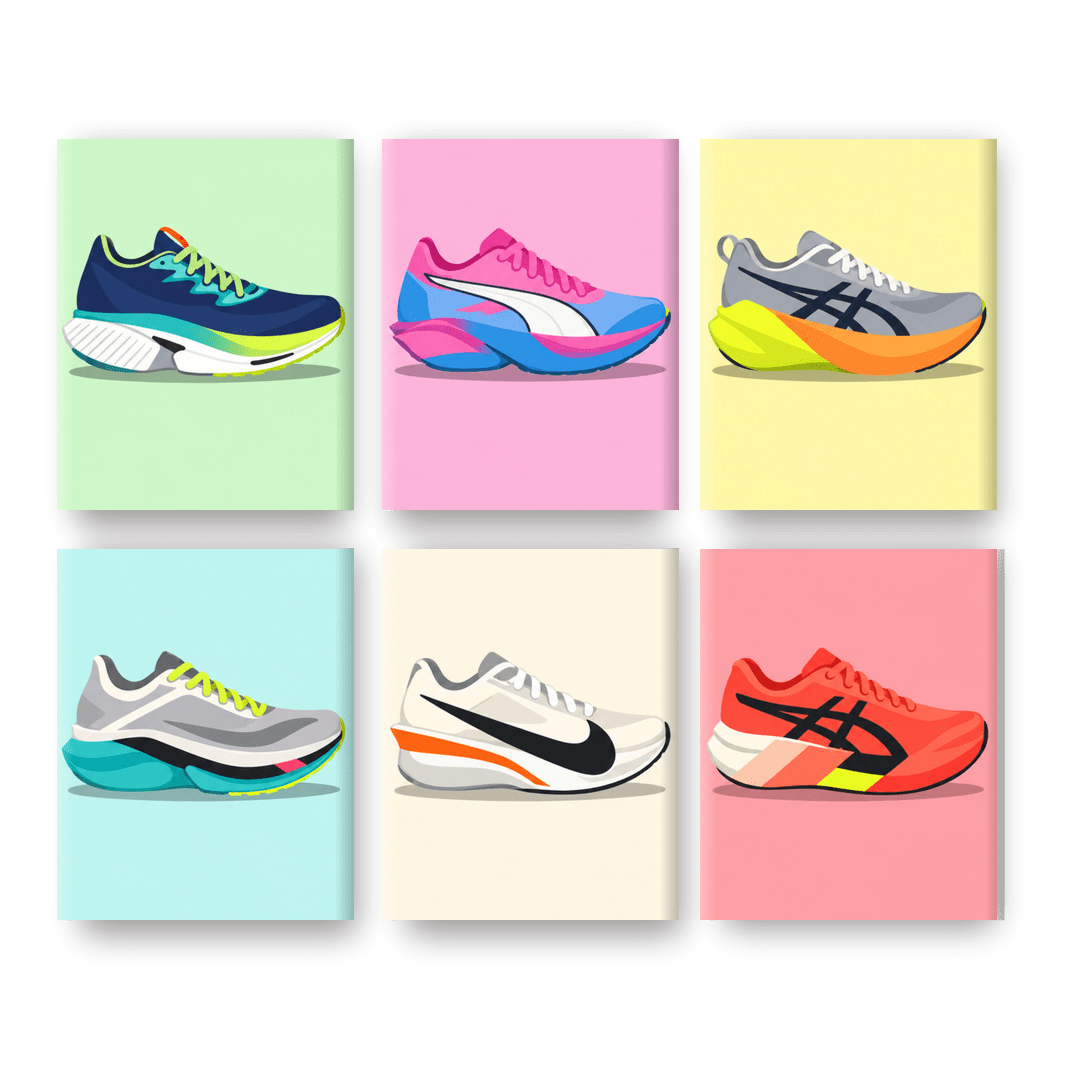 6 Mini Paintings | Sneakerheads Set