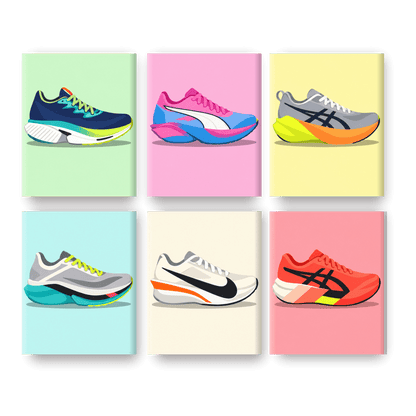 6 Mini Paintings | Sneakerheads Set