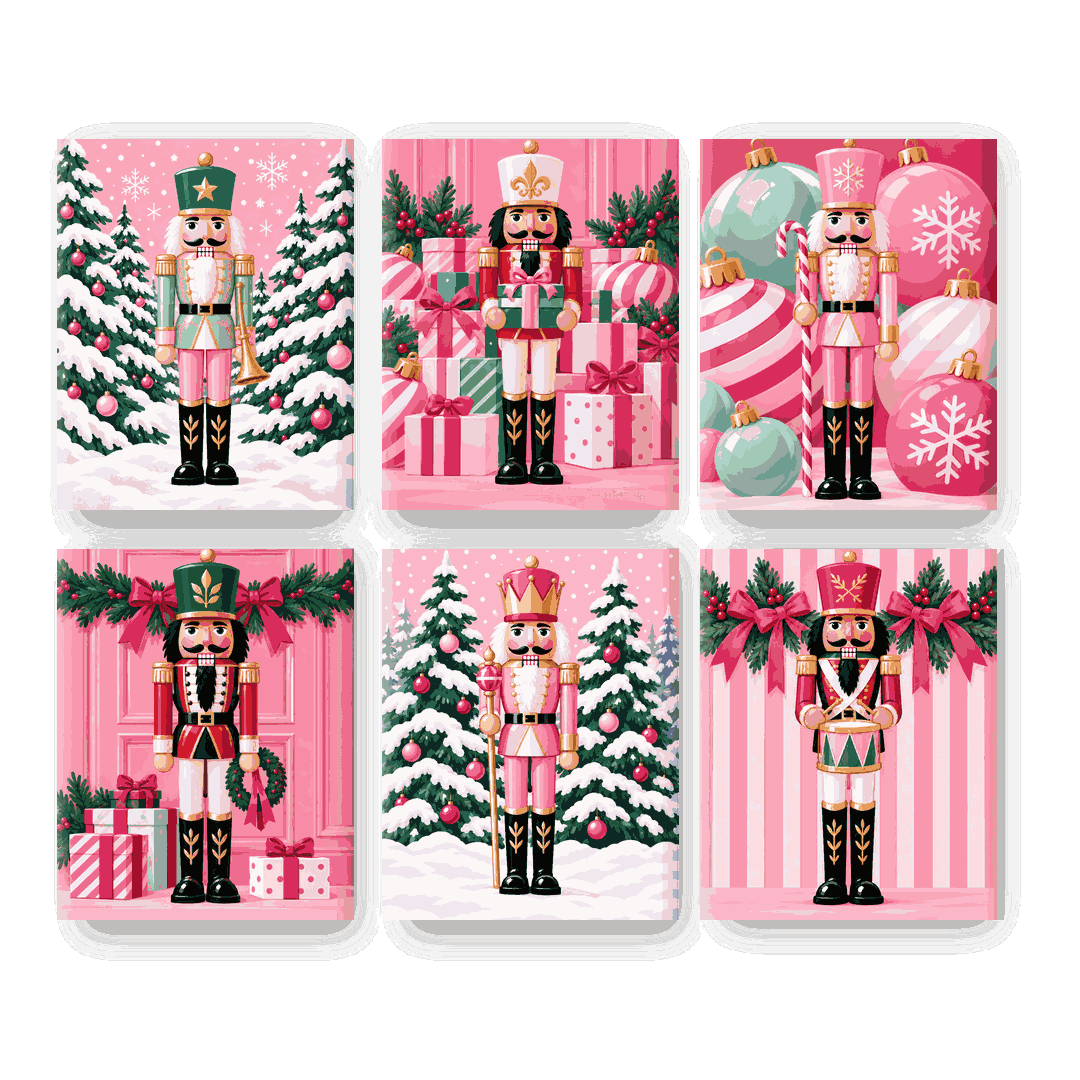 6 Mini Paintings | Suikerpruim Parade Set