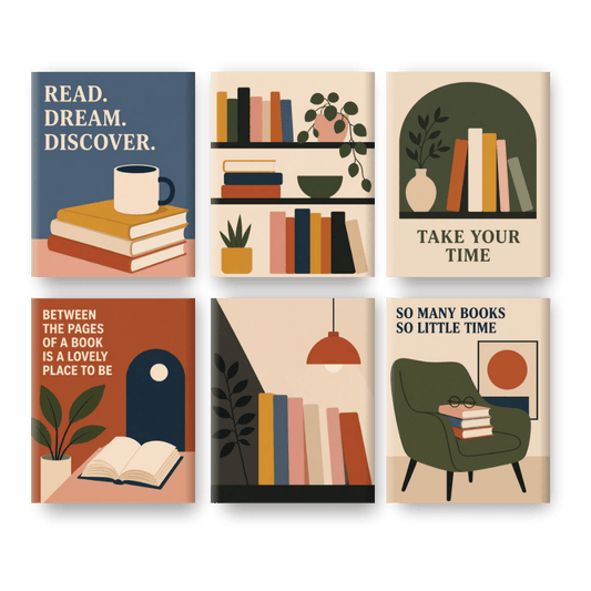 6 Mini Paintings | Boeken Set