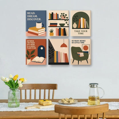 6 Mini Paintings | Boeken Set