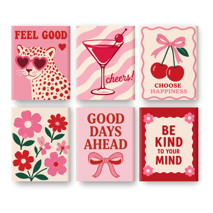 6 Mini Paintings | Feel Good Set