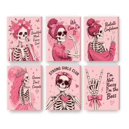 6 Mini Paintings | Felle Ziel Set