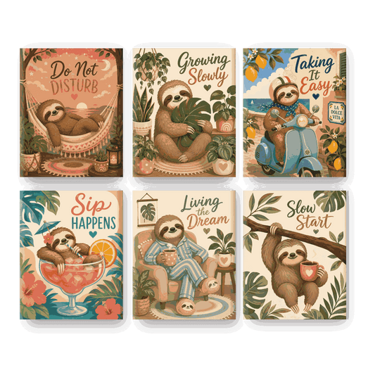 6 Mini Paintings | Do Not Disturb Set