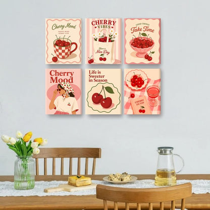6 Mini Paintings | Kers Stemming Set