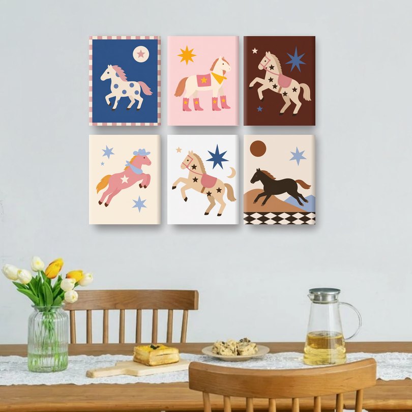 6 Mini Paintings | Glam Rit Set