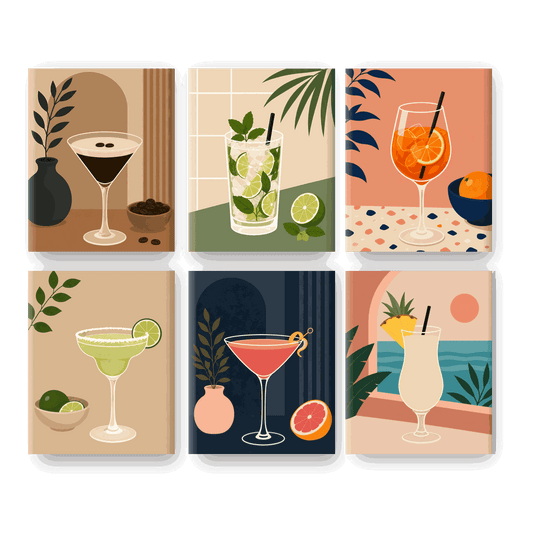 6 Mini Paintings | Spritz O'Clock Set