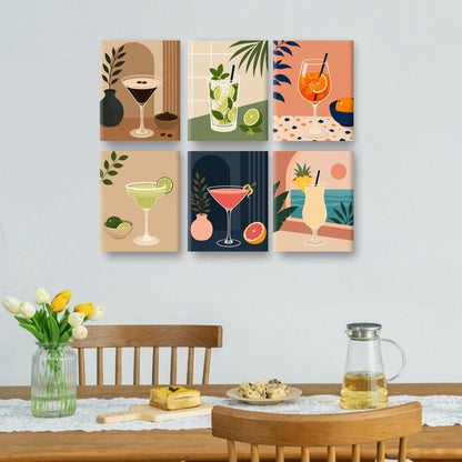 6 Mini Paintings | Spritz O'Clock Set