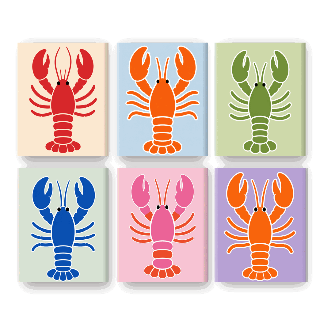 6 Mini Paintings | Kreeft Set