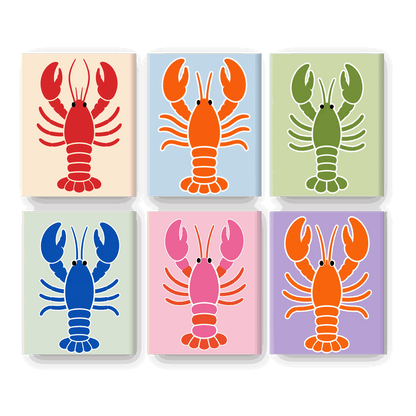 6 Mini Paintings | Kreeft Set