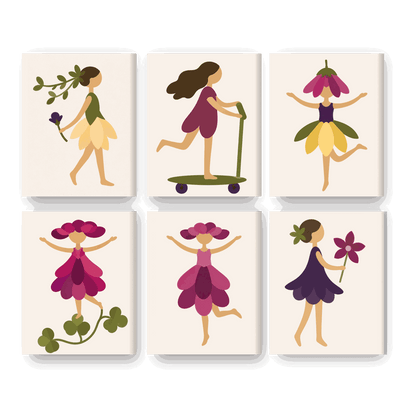 6 Mini Paintings | Nimfen Set