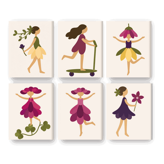 6 Mini Paintings | Nimfen Set