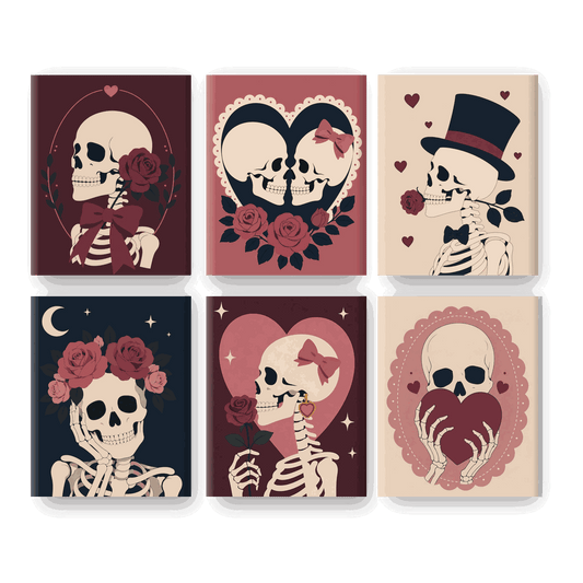 6 Mini Paintings | Dark Romance Set