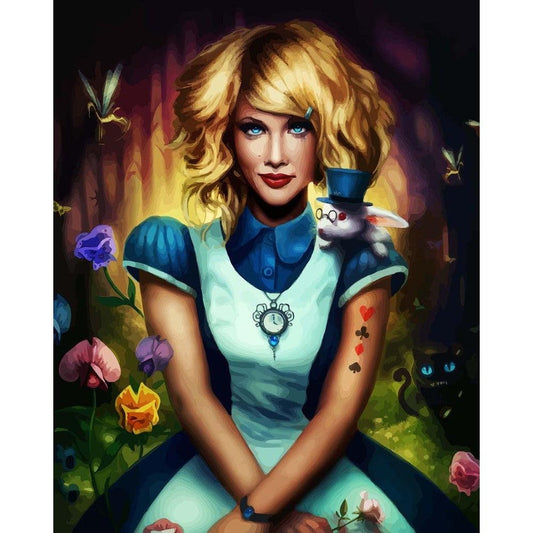 Schilder Op Nummers - Wonderland - by Jojoesart