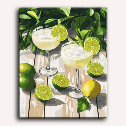 Margarita cocktails