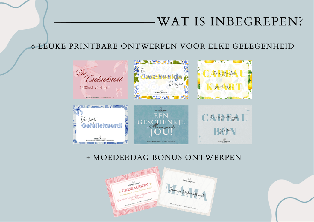 Cadeaubon Moederdag