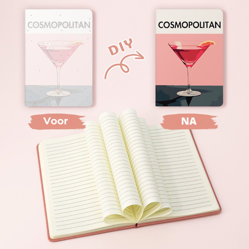 Schilder op Nummer Notitieboek - 4 Soorten