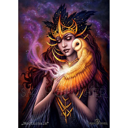 Schilder Op Nummers - Nocturnals - by Sarah Richter
