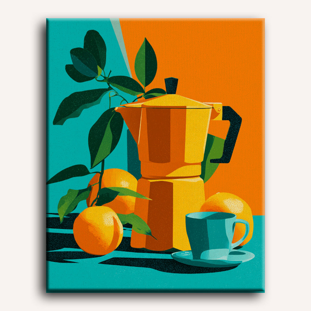 Sinaasappelkoffie