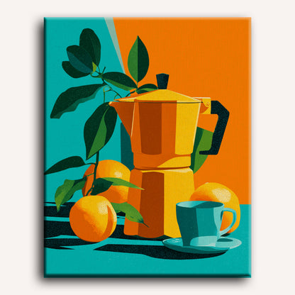 Sinaasappelkoffie