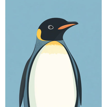 Schilder Op Nummers - Pinguïn - Kort project