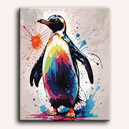 Pinguïn - Color Splash
