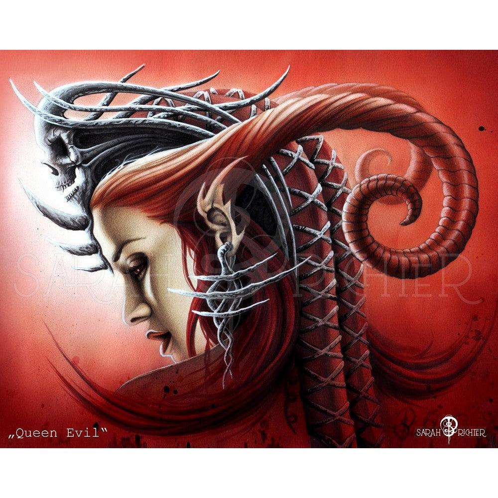 Schilder Op Nummers - Queen Evil - by Sarah Richter