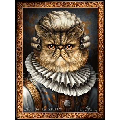 Sir De la Fluff - by Sarah Richter