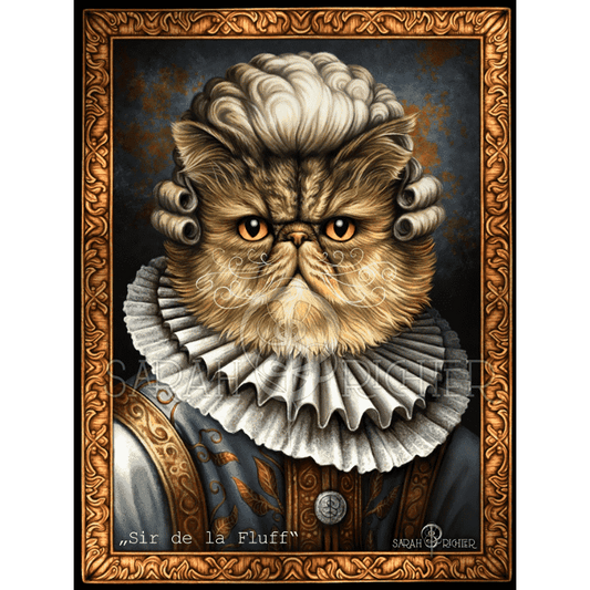 Sir De la Fluff - by Sarah Richter