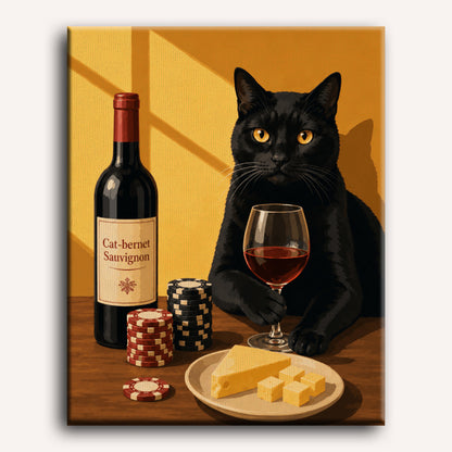 De gokker kat