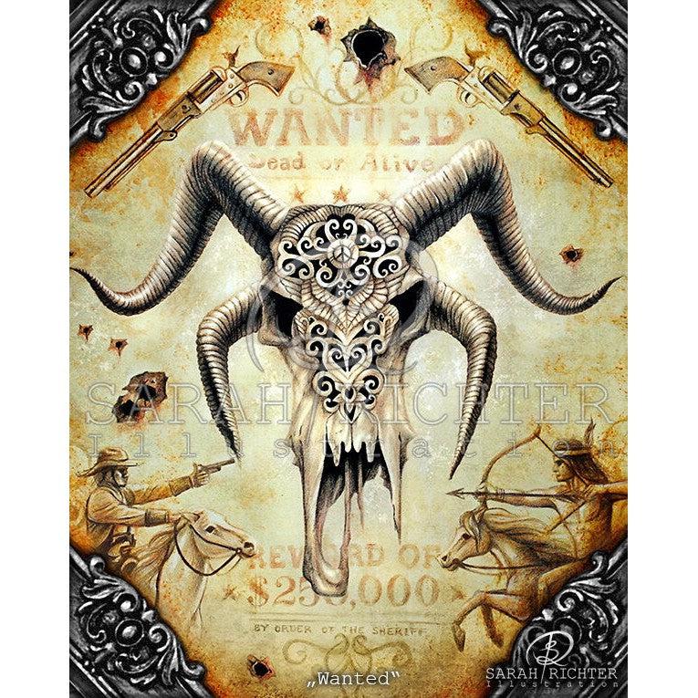 Schilder Op Nummers - Wanted - by Sarah Richter