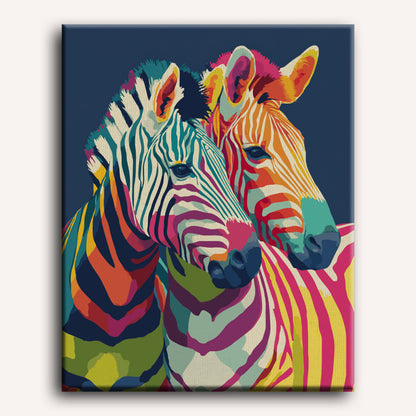 Zebra’s in kleur