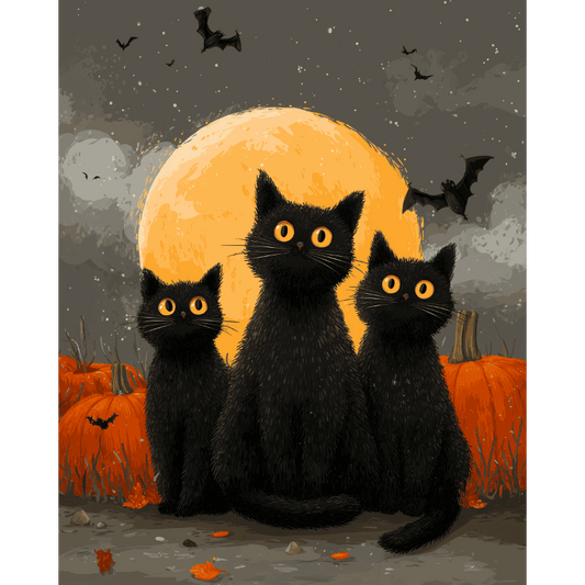 Zwart trio