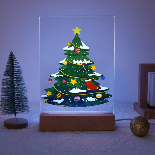 Schilder Op Nummers - Schilder op Nummer Kerstlamp | Kerstboom