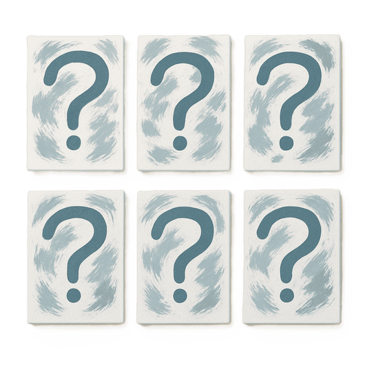 Schilder Op Nummers - 6 Mini Paintings | Mystery set