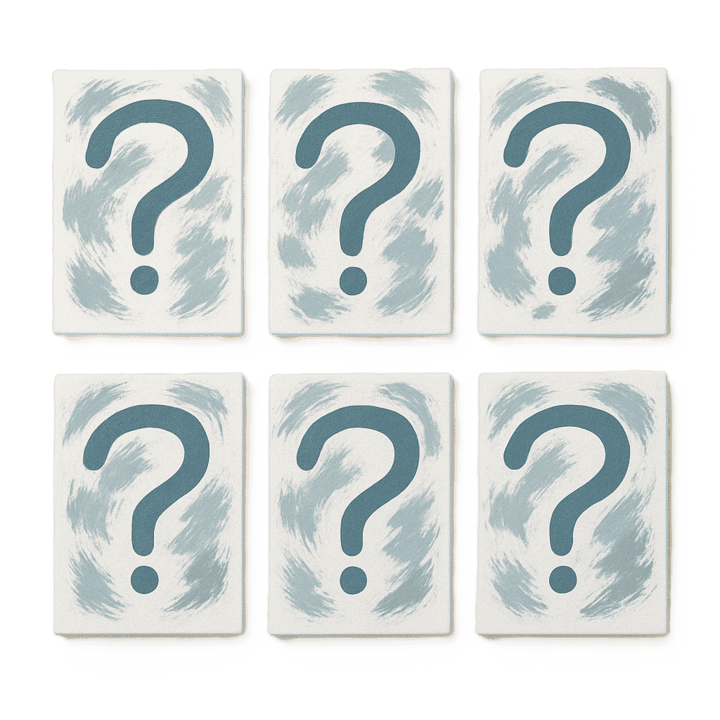 6 Mini Paintings | Mystery set