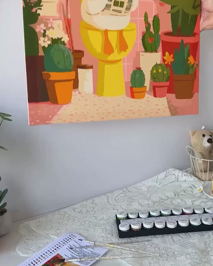 De Witte Gans op het Toilet