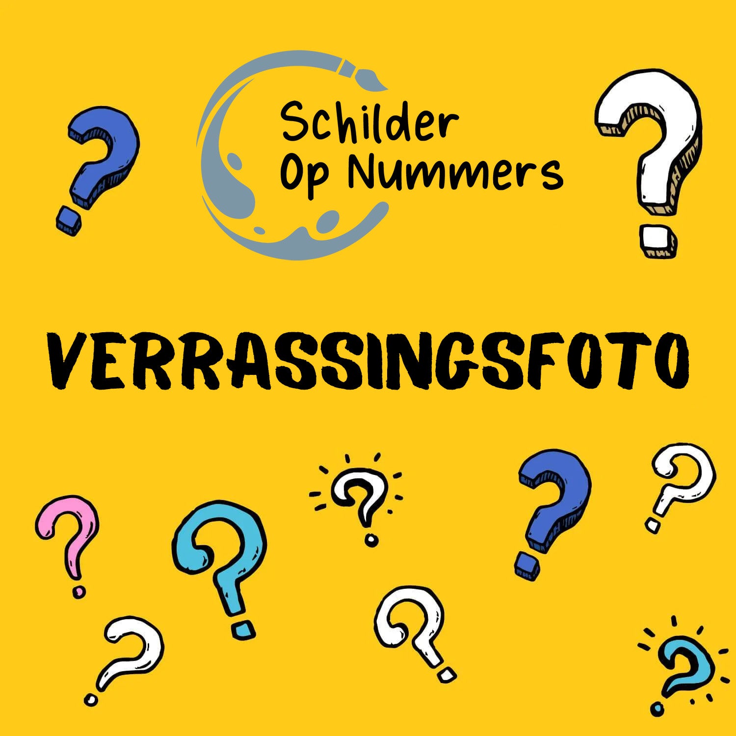 Schilder Op Nummers - Verrassingsfoto I Schilderen op Nummer