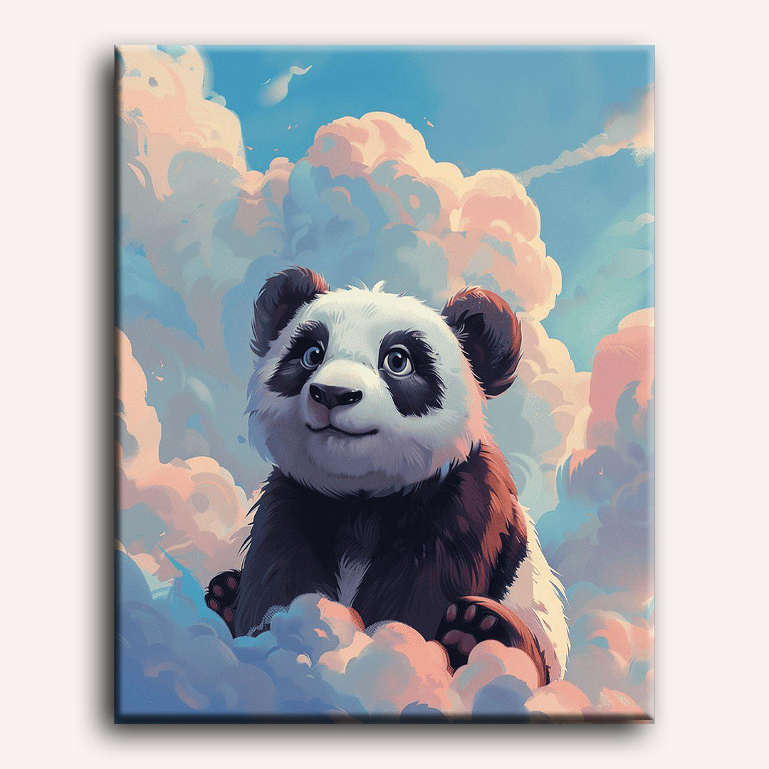 Panda in de Wolken