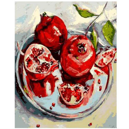 Schilder Op Nummers - Granaatappels